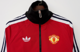 Manchester United Windbreaker  Red  1:1 Quality  Windbreaker  24-25