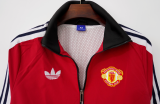 Manchester United Windbreaker  Red  1:1 Quality  Windbreaker  24-25