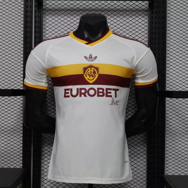 Roma away Player 1:1 Quality Soccer Jersey  26-27