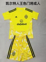 Celtic  Goalkeeper (Kids and Man) 1:1 Quality Soccer Jersey  26-27 (16-2XL)
