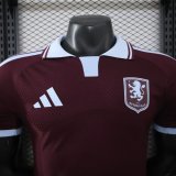 Aston Villa Home  Player 1:1 Quality Soccer Jersey  26-27