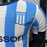 Racing Club  Home Player 1:1 Quality Soccer Jersey    26-27