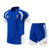 Juventus  Training Fans (kids and man) Blue 1:1 Quality Soccer Jersey  26-27 (16-2XL)
