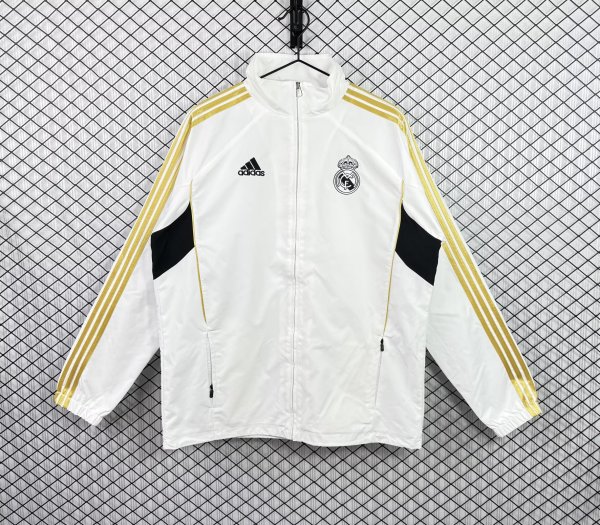 Real Madrid   Windbreaker  White 1:1 Quality  Windbreaker  2011-2012