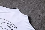 PSG Paris Training Tracksuit White (16- 2XL Kids And Man )  1:1 Quality Training  Jersey 26-27