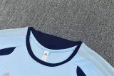 Ajax Training  Fans Sets Blue 1:1 Quality Soccer Jersey 26-27  (kids and man ) (16-2XL)