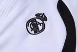 Real Madrid White Jacket  Tracksuit  1:1 Quality Jacket 26-27