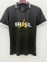 Brazil POLO T-shirt  Black Fans 1:1 Quality Soccer Jersey  26-27 (2026)