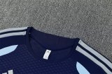 Ajax Training  Fans Sets Blue 1:1 Quality Soccer Jersey 26-27  (kids and man ) (16-2XL)