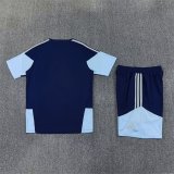 Ajax Training  Fans Sets Blue 1:1 Quality Soccer Jersey 26-27  (kids and man ) (16-2XL)