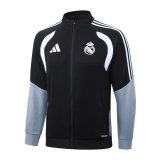 Real Madrid Black Jacket  Tracksuit  1:1 Quality Jacket 26-27