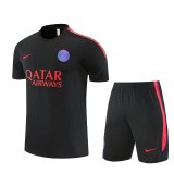 PSG Paris training Black Fans 1:1 Quality Soccer Jersey   26-27 (kids and man ) (16-2XL)