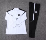 PSG Paris Training Tracksuit White (16- 2XL Kids And Man )  1:1 Quality Training  Jersey 26-27