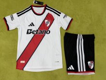 River Plate Home Kids  Fans 1:1 Quality Soccer Jersey 26-27