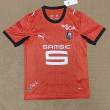 Stade Rennais Home Red Fans  1:1 Quality Soccer Jersey 26-27