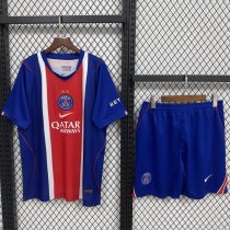 PSG Paris Home With Pants Sets   Fans 1:1 Quality Soccer Jersey   26-27