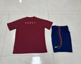 Barcelona  With pants Sets   Fans 1:1 Quality Soccer Jersey 26-27