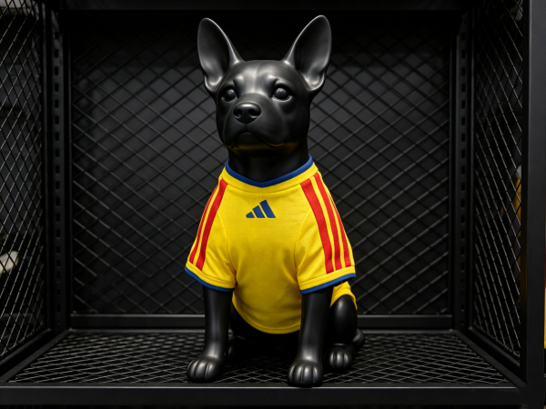 Colombia Home Dog pet   player 1:1 Quality Soccer Jersey 26-27 (2026)