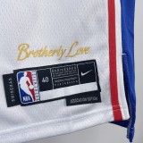 Philadelphia 76ers  Home White #9 OUBRE JR. 1:1 Quality NBA  Season Jerseys  2023