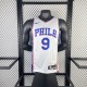 Philadelphia 76ers  Home White #9 OUBRE JR. 1:1 Quality NBA  Season Jerseys  2023
