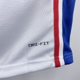 Philadelphia 76ers  Home White #9 OUBRE JR. 1:1 Quality NBA  Season Jerseys  2023