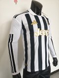 Juventus Home Long Sleeve  Player 1:1 Quality Soccer Jersey  26-27