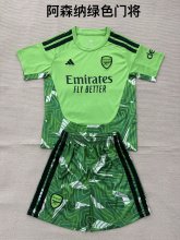 Arsenal Goalkeeper Fans 1:1 Quality Soccer Jersey   26-27 (kids and man) (16-2XL)