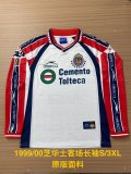 Retro Chivas  Away Long Sleeve   1:1 Quality Soccer Jersey  1999-2000