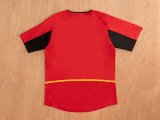 Retro Belgium  Home 1:1 Quality Soccer Jersey 2002