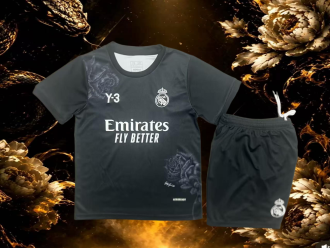 Real Madrid  Kids  Y3 Special Edition  Fans 1:1 Quality Soccer Jersey    25-26