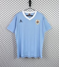 Retro Uruguay Home  1:1 Quality Soccer Jersey  1986