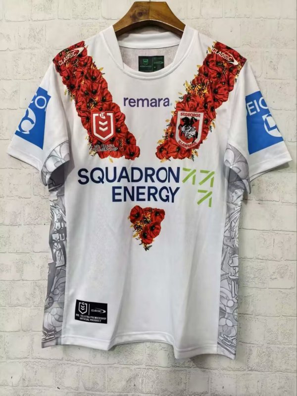 ST.GEORGE White Rugby jerseys  Fans  1:1  2026