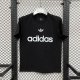 Adidas Clover  T-shirt White  Black  1:1 Quality T-shirt 26-27