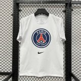 Nike PSG Paris  T-shirt White  Black  1:1 Quality T-shirt 26-27