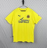 Retro  Villarreal  Home Fans 1:1 Quality Soccer Jersey   2005-2006