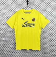 Retro  Villarreal  Home Fans 1:1 Quality Soccer Jersey   2005-2006