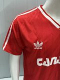 Retro Canada home  1:1 Quality Soccer Jersey  1986