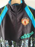 Manchester United Windbreaker  Black 1:1 Quality  Windbreaker  26-27