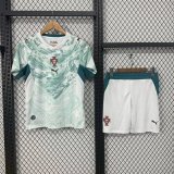 Portugal  Away Kids Fans 1:1 Quality Soccer Jersey   26-27  (2026)
