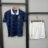 France Home  Kids 1:1 Quality Soccer Jersey   26-27 (2026)