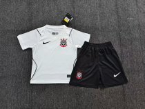 Corinthians Home kids  Fans 1:1 Quality Soccer Jersey   26-27