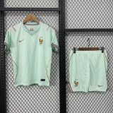 France Away Kids 1:1 Quality Soccer Jersey   26-27 (2026)
