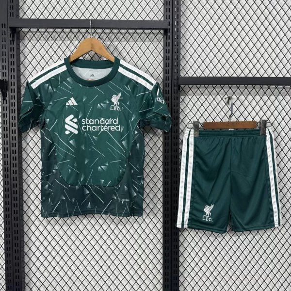 Liverpool Goalkeeper Kids Fans 1:1 Quality Soccer Jersey 26-27