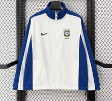 Brazil Windbreaker White 1:1 Quality Soccer Jersey  26-27 （2026）