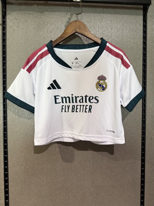 Real Madrid  Home Women cheerleading  Fans 1:1 Quality Soccer Jersey  26-27