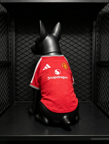 Manchester United Dog pet player 1:1 Quality Soccer Jersey 26-27