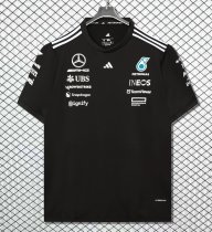 Adidas Mercedes-Benz T-shirt  Black Fans 1:1 Quality Soccer Jersey 2025