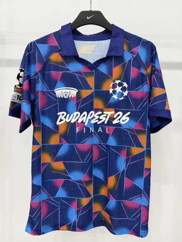 Champions League Home Fans 1:1 Quality Soccer Jersey 26-27（ UEFA Champions League）