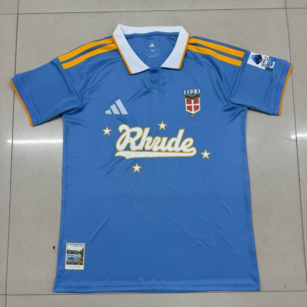 Como Third Away Blue Fans 1:1 Quality Soccer Jersey 25-26