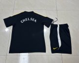 Chelsea  Training  Fans Kits  Black 1:1 Quality Soccer Jersey 26-27 (Kids And Man )